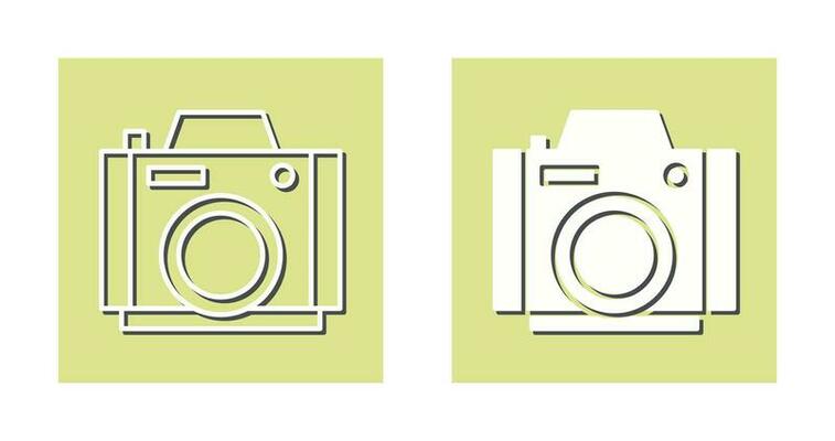 Photo Camera Vector Icon