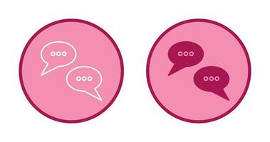 Conversation Bubbles Vector Icon