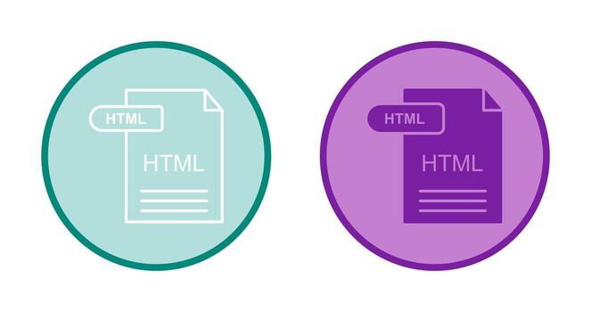 HTML Vector Icon
