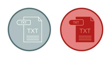 TXT Vector Icon