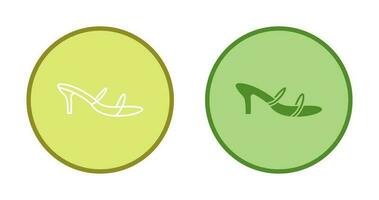 Stylish Sandals Vector Icon