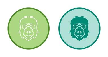 Gorilla Vector Icon