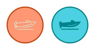 Speed Boat Vector Icon