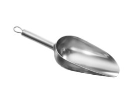 Metal Ice scoop, transparent background png