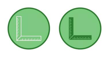 square Ruler Vector Icon