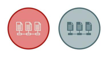 Network Files Vector Icon