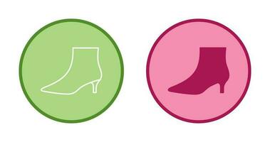 Boots with Heels Vector Icon