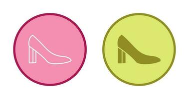 icono de vector de tacones