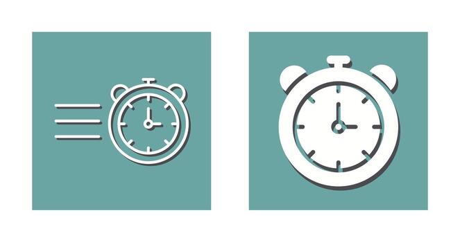 icono de vector de cronómetro