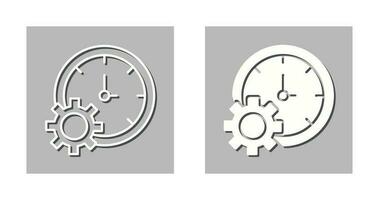 Time Setting Vector Icon