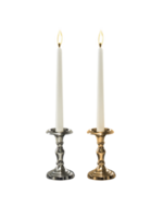 vela en candelero, transparente antecedentes png