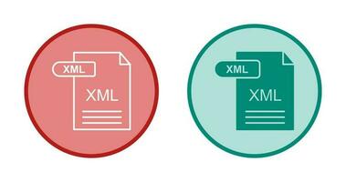 XML Vector Icon