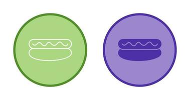 Hot Dog Vector Icon