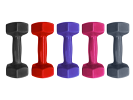 Dumbbells, transparent background png