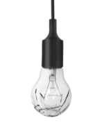 Broken light bulb, transparent background png