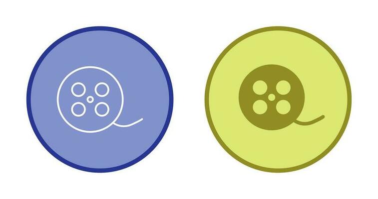 Reel Vector Icon