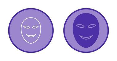 Ancient Face Mask Vector Icon