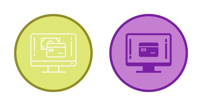 icono de vector de método de pago