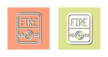 Fire Button Vector Icon