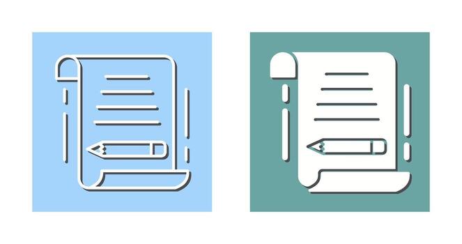 escribir icono vectorial vector