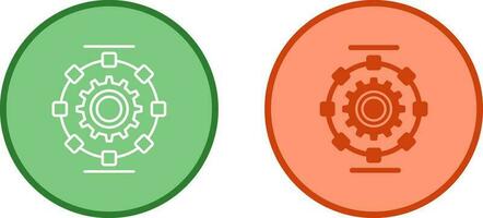 Automated Process Vector Icon