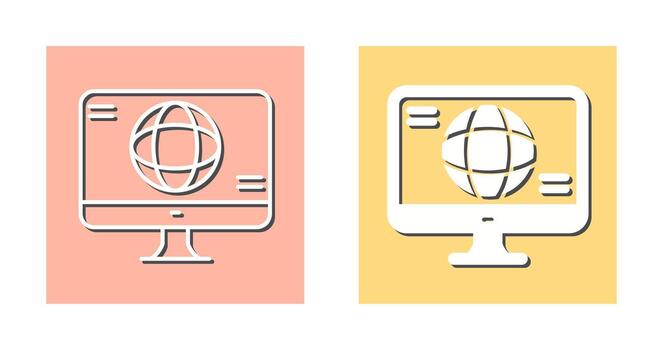 Monitor Vector Icon