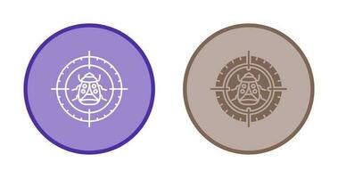 Bug Target Vector Icon