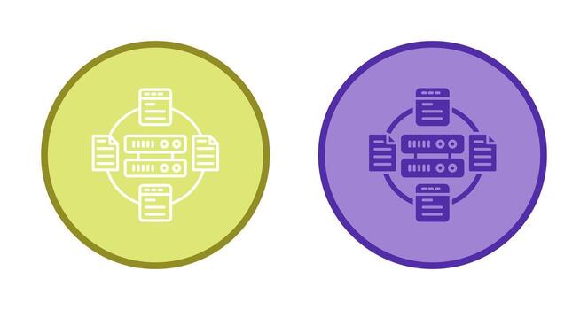 icono de vector de servidor