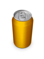 aluminium blikjes. transparant achtergrond png