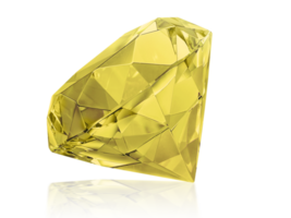 Large Clear Diamond. transparent background png
