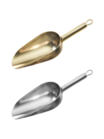 métal la glace scoop, transparent Contexte png