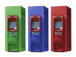 Geldautomaat bank contant geld machine transparant achtergrond png