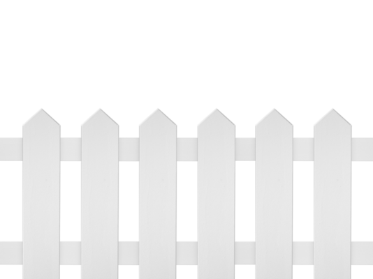 white picket fence png