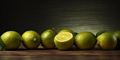 Lime slice fruit pattern copy space background, photo