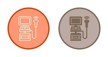 Ultrasound Machine Vector Icon