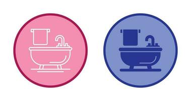 Bathtub Vector Icon