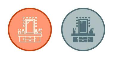 Dressing Table Vector Icon