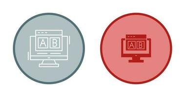 AB Testing Vector Icon