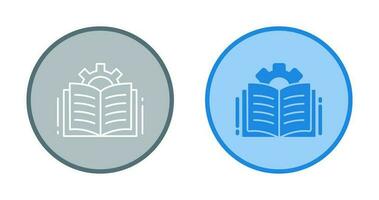 Open Book Vector Icon