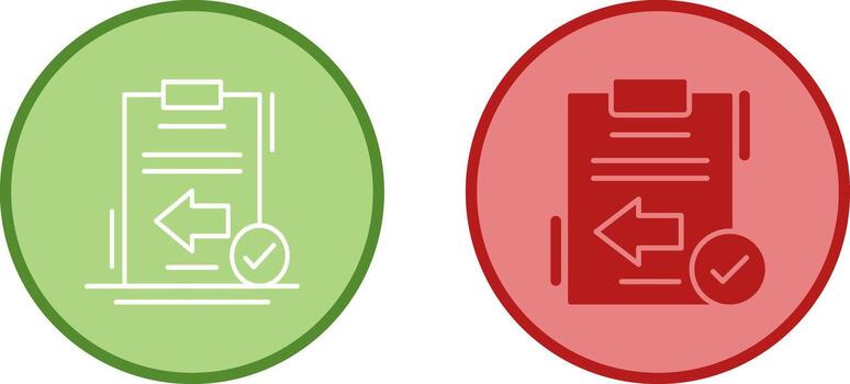 Return Vector Icon