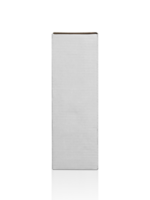 blank packaging white cardboard box transparent background png