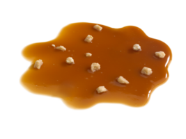 almendra nueces y caramelo salsa nueces transparente antecedentes png