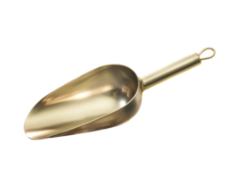 Metal Ice scoop, transparent background png