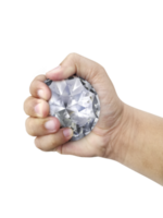 Large Crystal Diamonds at hand. transparent background png