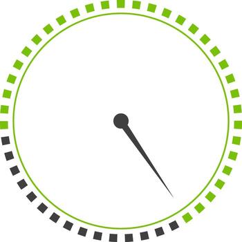 circulo infografía elemento con puntero. vector