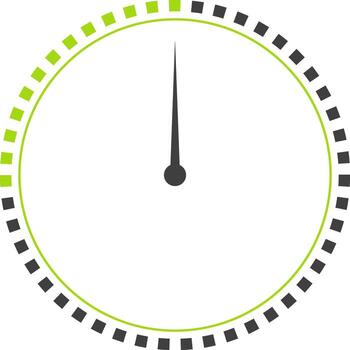 circulo infografía elemento con puntero. vector