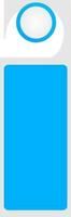 Flat infographic element for Business. vector