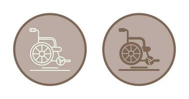 Wheel Chair Vector Icon