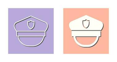 Police Hat Vector Icon