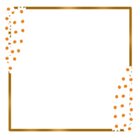 Daisy flower frame png